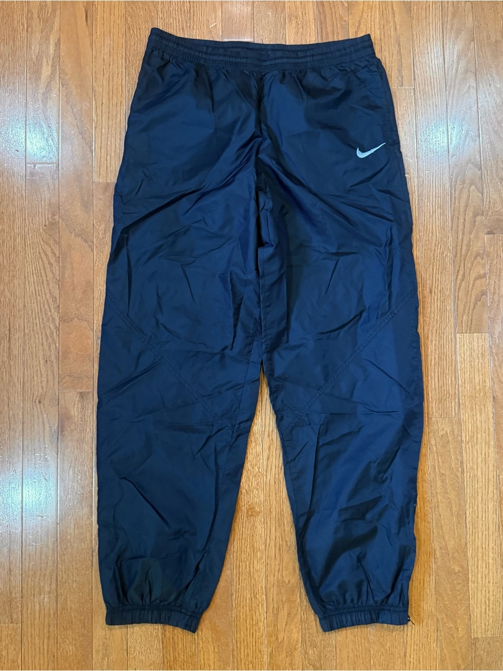 Vintage Y2K Nike Boys XL Track Pants Windbreaker Warm Up Baggy Joggers Swishy
